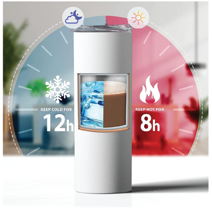 20oz Stainless Steel  Skinny Tumbler image 1