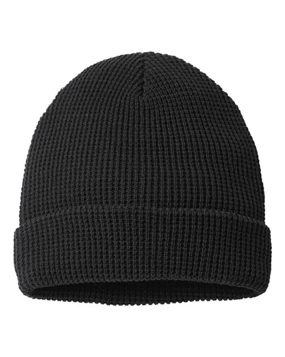 Waffle Cuffed Beanie - 146R image 4
