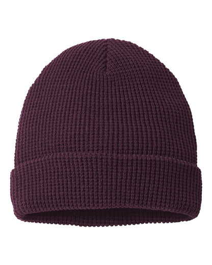 Waffle Cuffed Beanie - 146R image 7