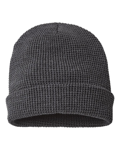 Waffle Cuffed Beanie - 146R image 3