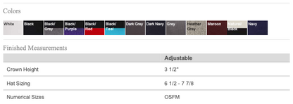 Snapback Cap - 110F image 1