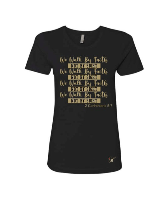 HB We Walk By Faith Tee image 1