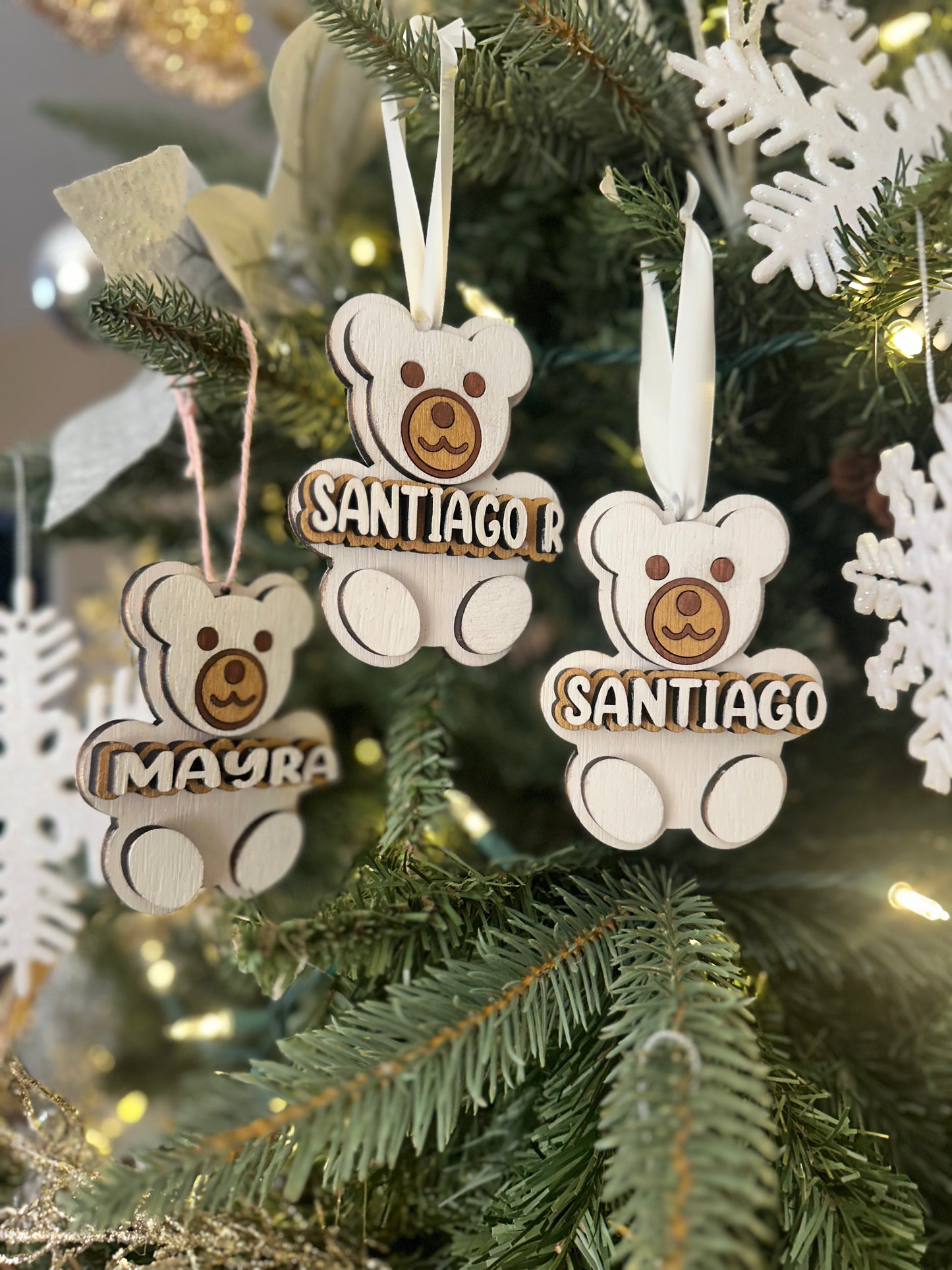 Teddy Bear Custom Ornament