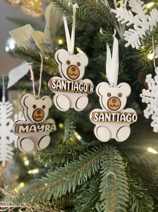 Teddy Bear Custom Ornament