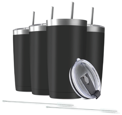 20oz Tumbler Vacuum Insulated Travel Mug with Lid image 0