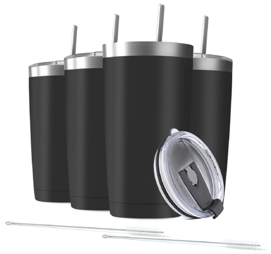 20oz Tumbler Vacuum Insulated Travel Mug with Lid image 0