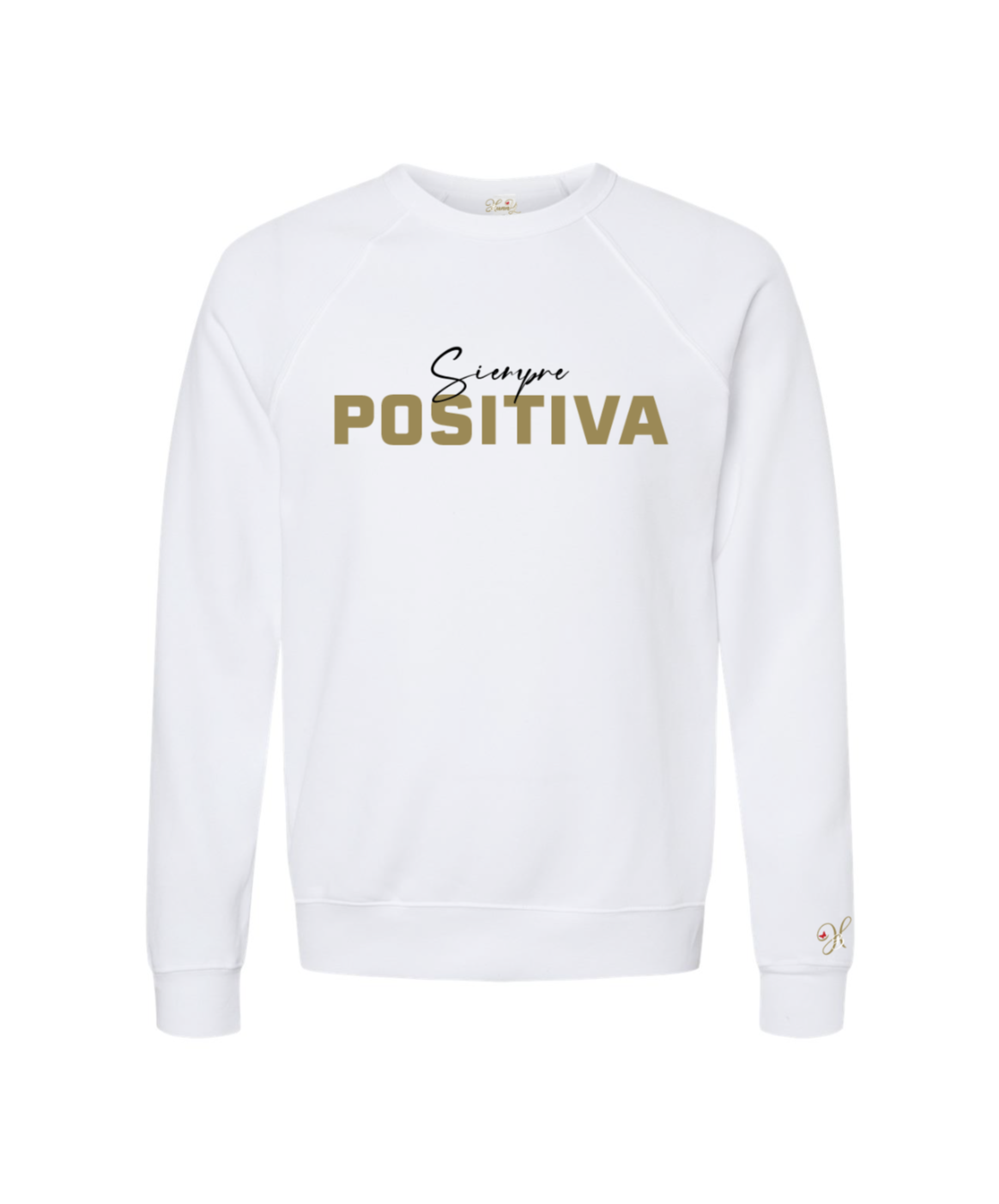 HB Siempre Positiva Crewneck Sweatshirt image 0