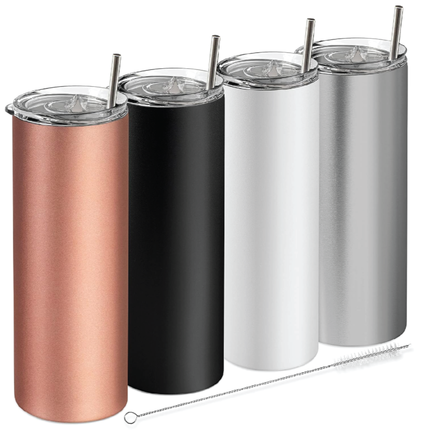 20oz Stainless Steel  Skinny Tumbler image 0